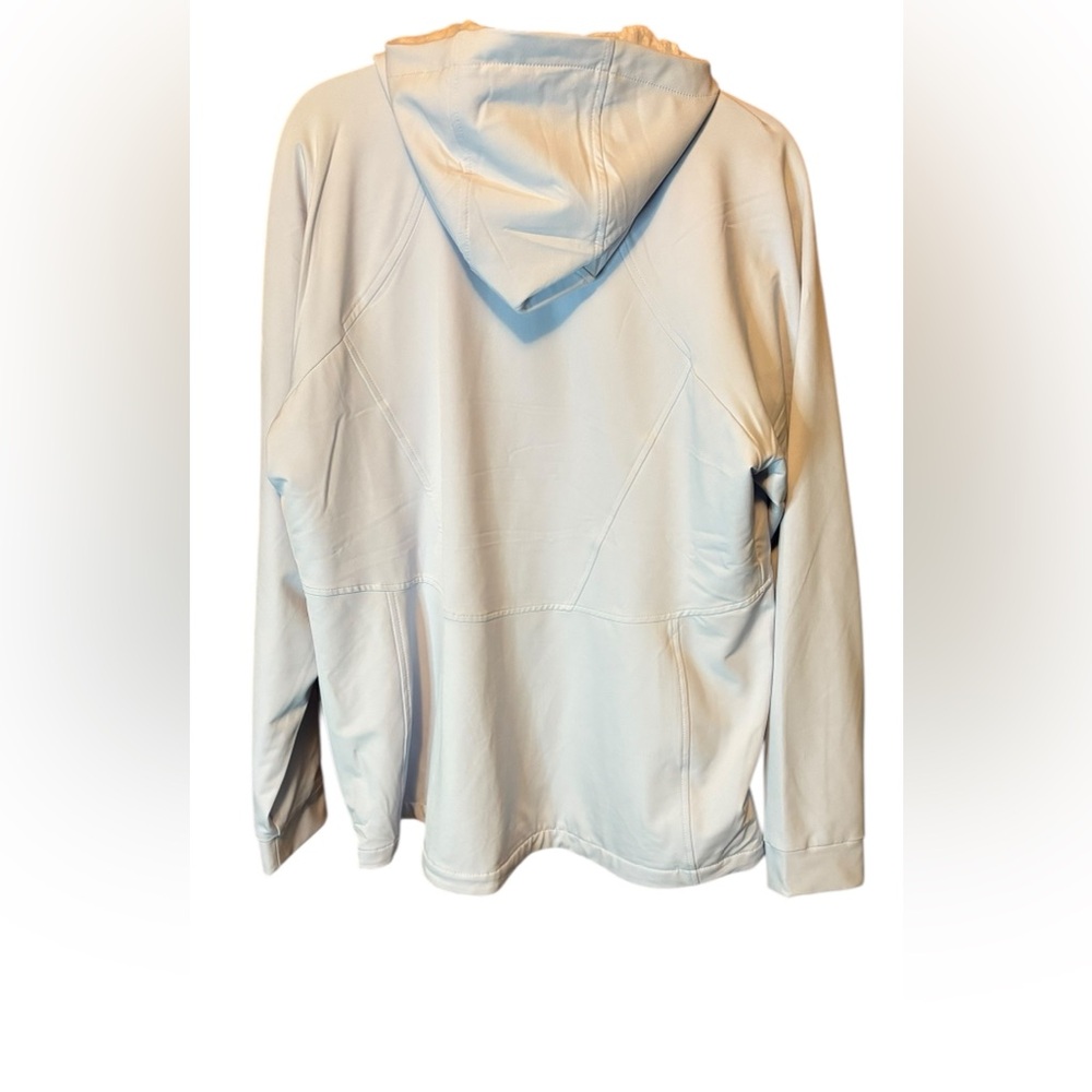 Kirkland Water-Repellent Wind Resistant Softshell Jacket Sky Blue Size XL - Picture 4 of 8